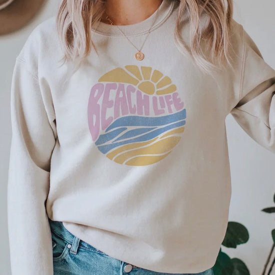 Beach Graphic Sweatshirt